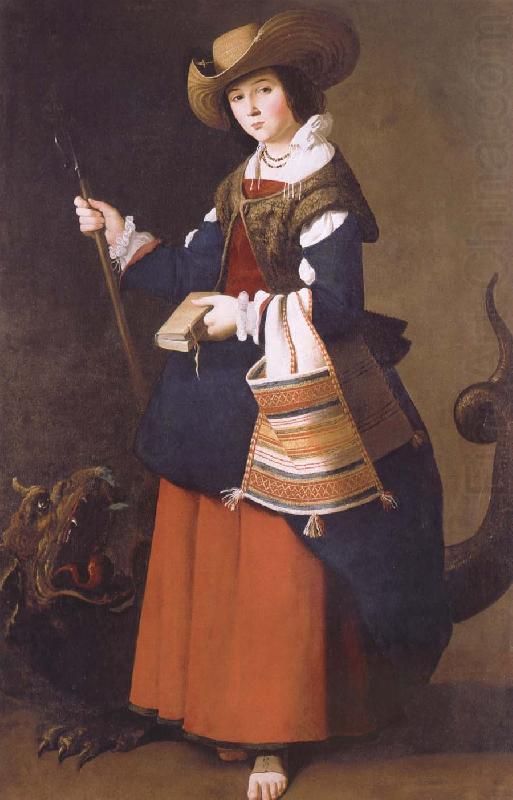 Francisco de Zurbaran St Margaret china oil painting image